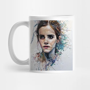 watercolors of Emma Mug